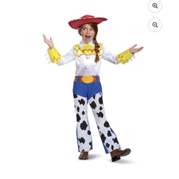 Disney's Toy Story Jessie Halloween Costume Toddler Size 3-4T Disguise Cowgirl - Picture 1 of 4